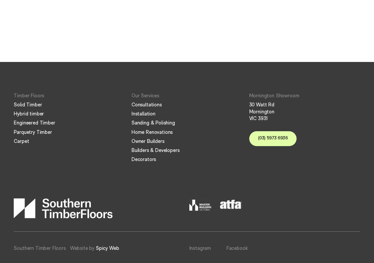 Southern Timber Floors website