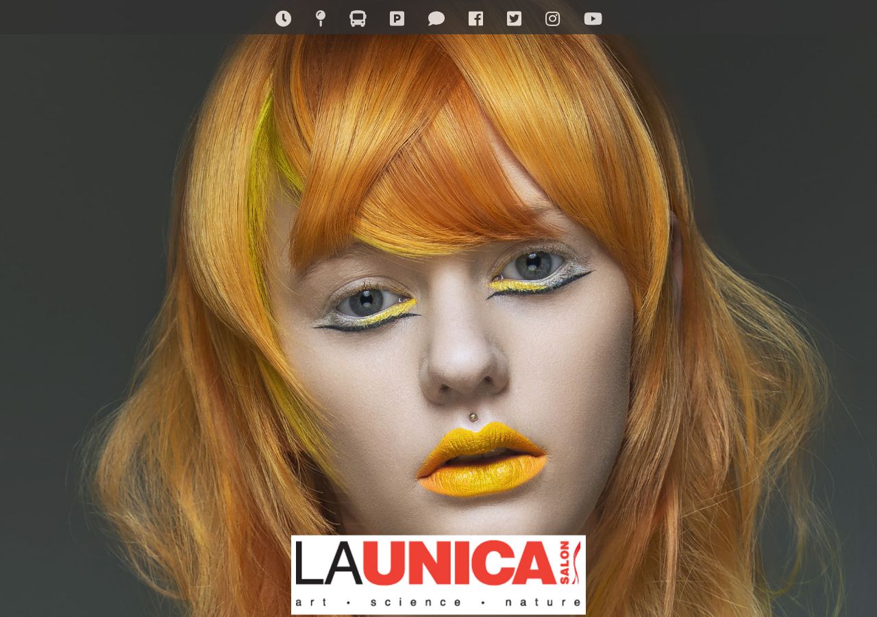 LA UNICA SALON website