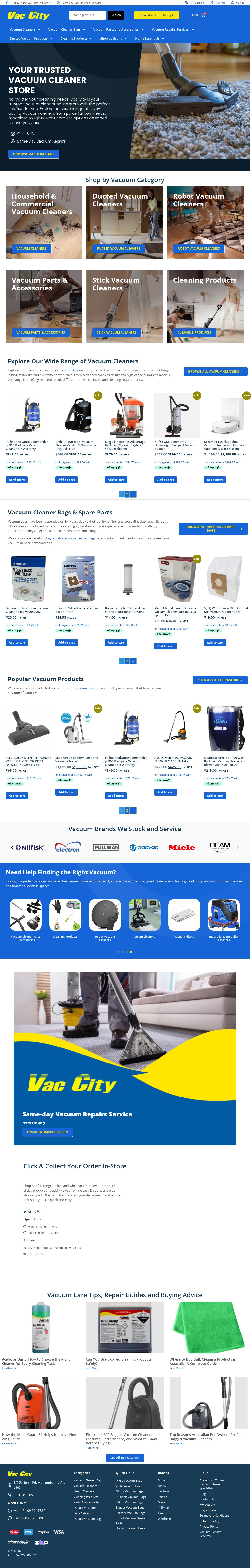 VacCity website
