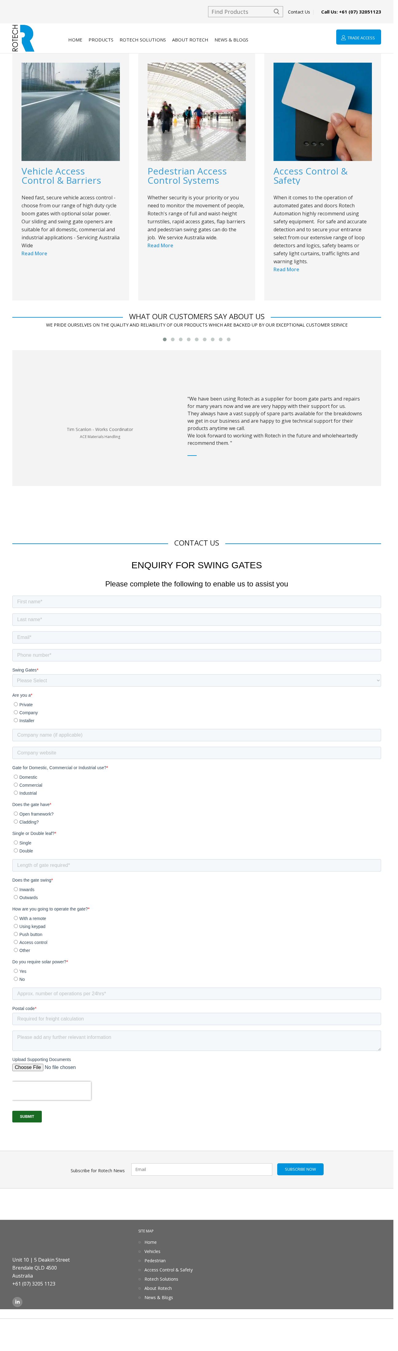 Rotech Group website