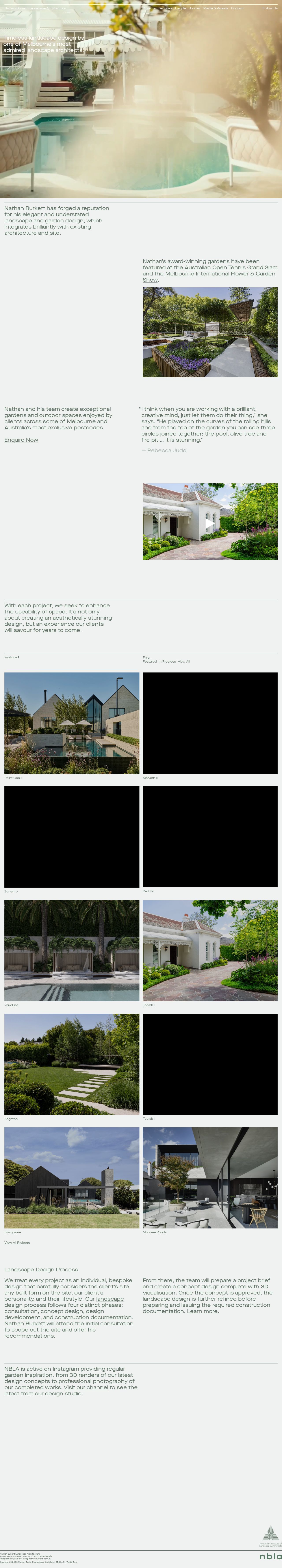 Nathan Burkett website