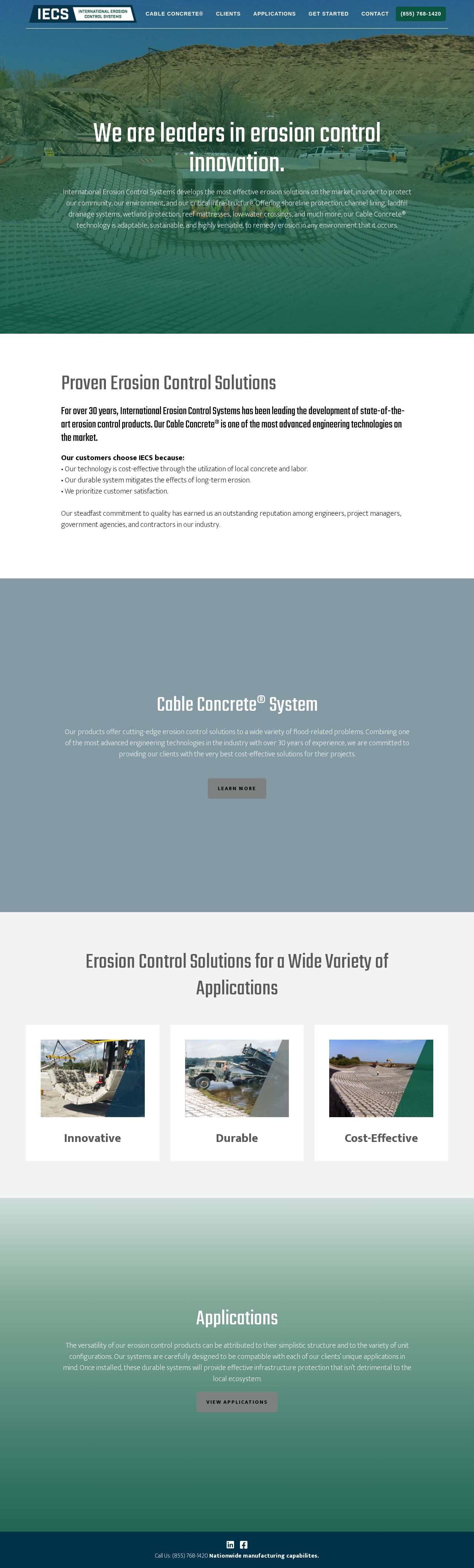 erosion protection systems website