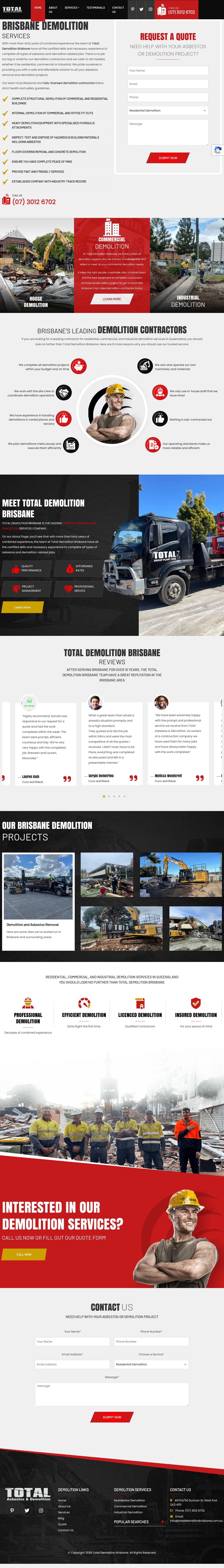 Demolitionbris website