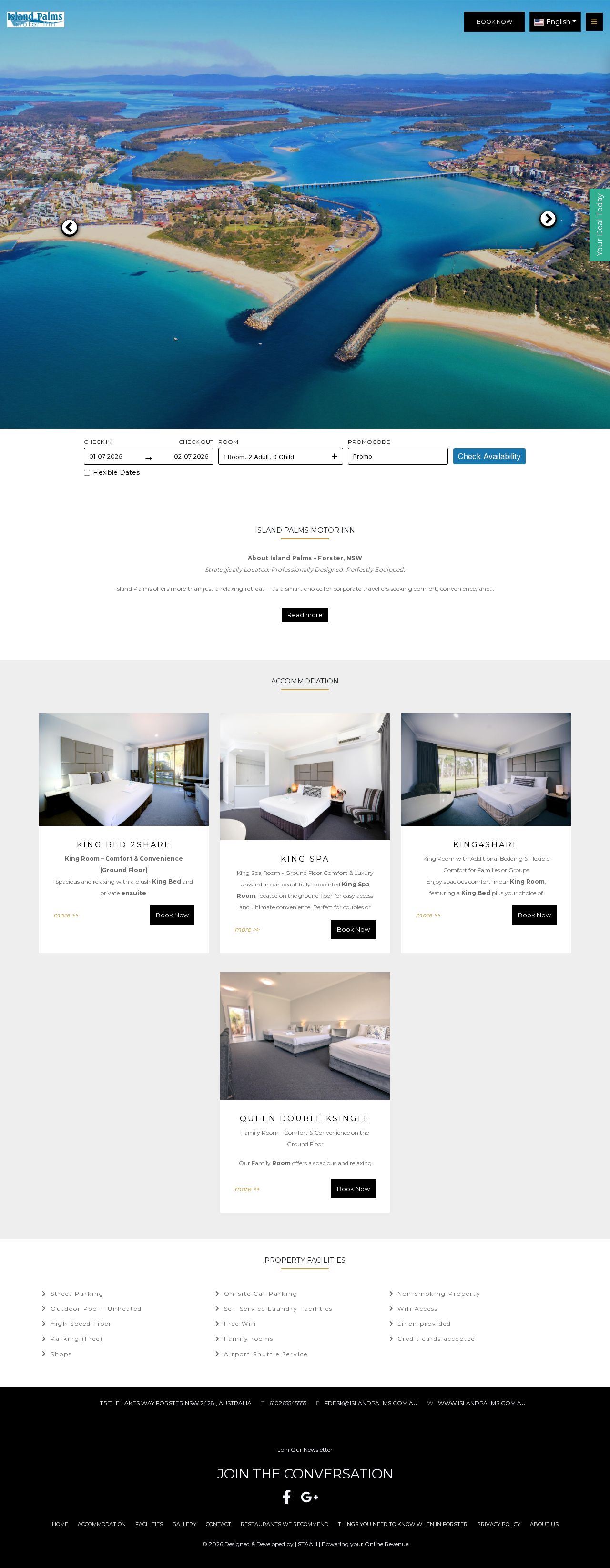 Island Palms website