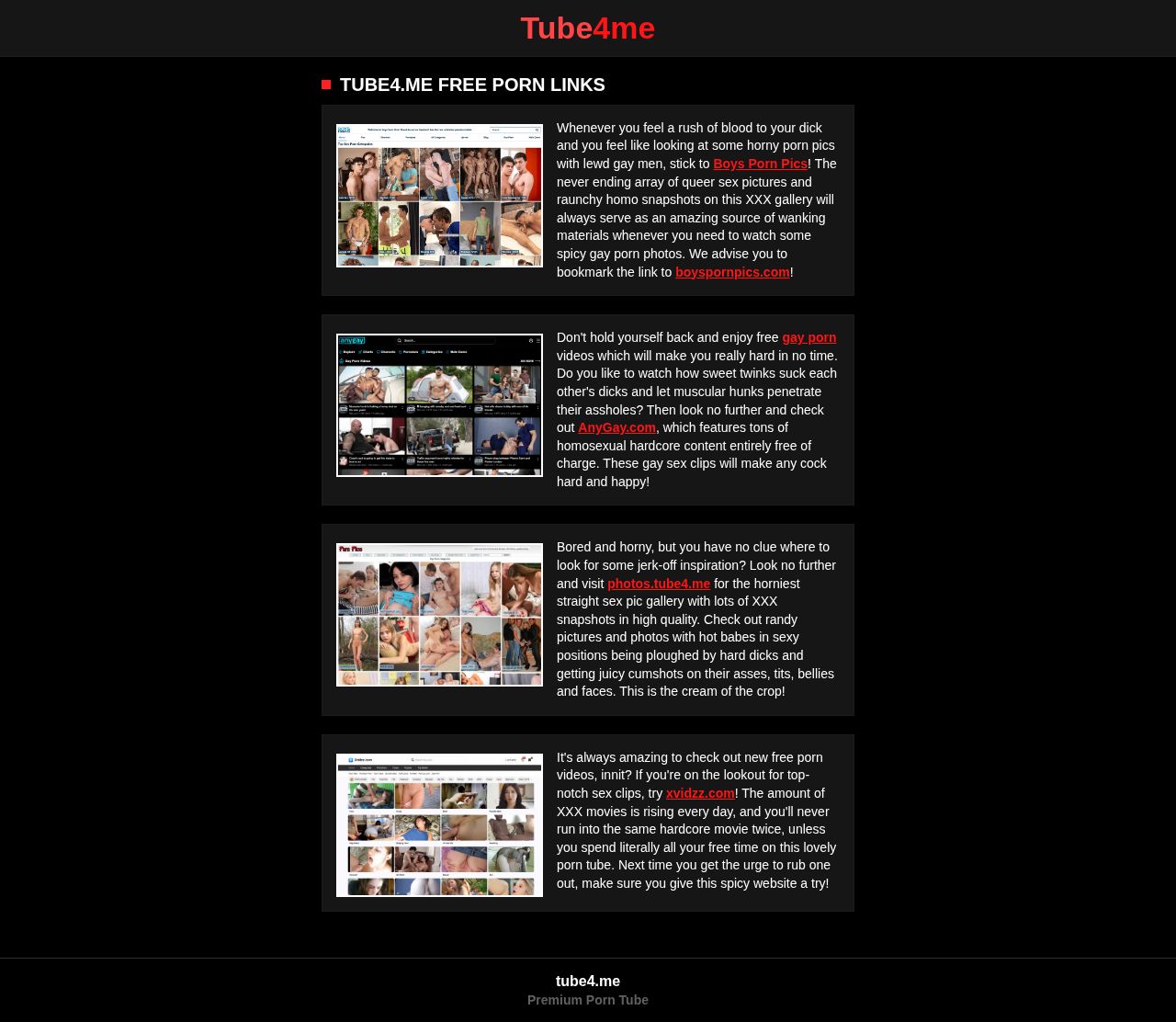 Tube 4 me - Free Porn Videos website
