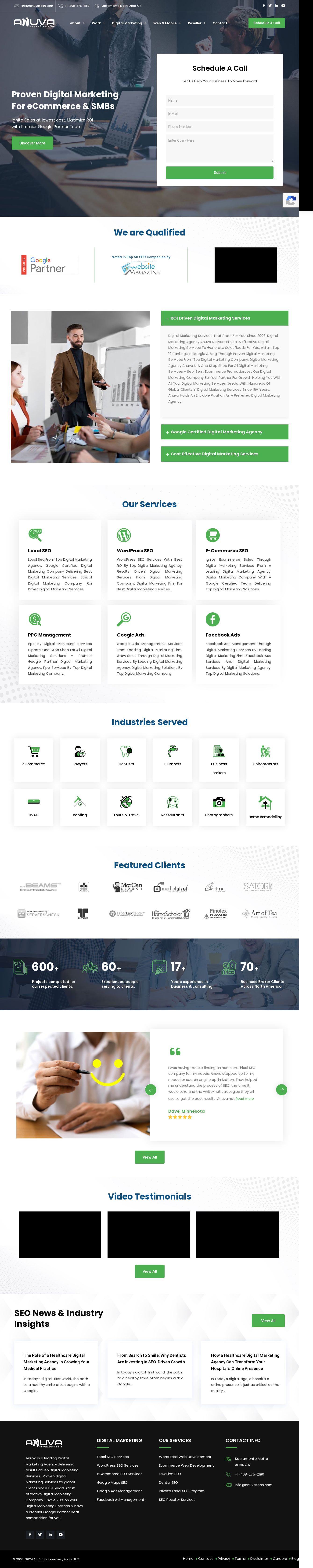 SEO Services India website
