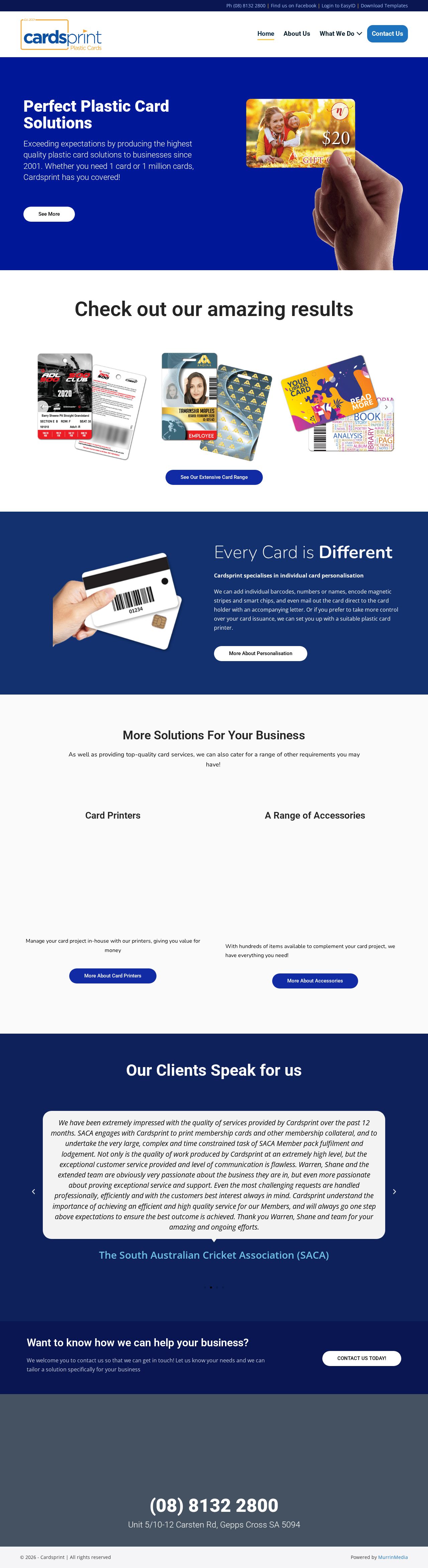 CardSprint PTY LTD. website