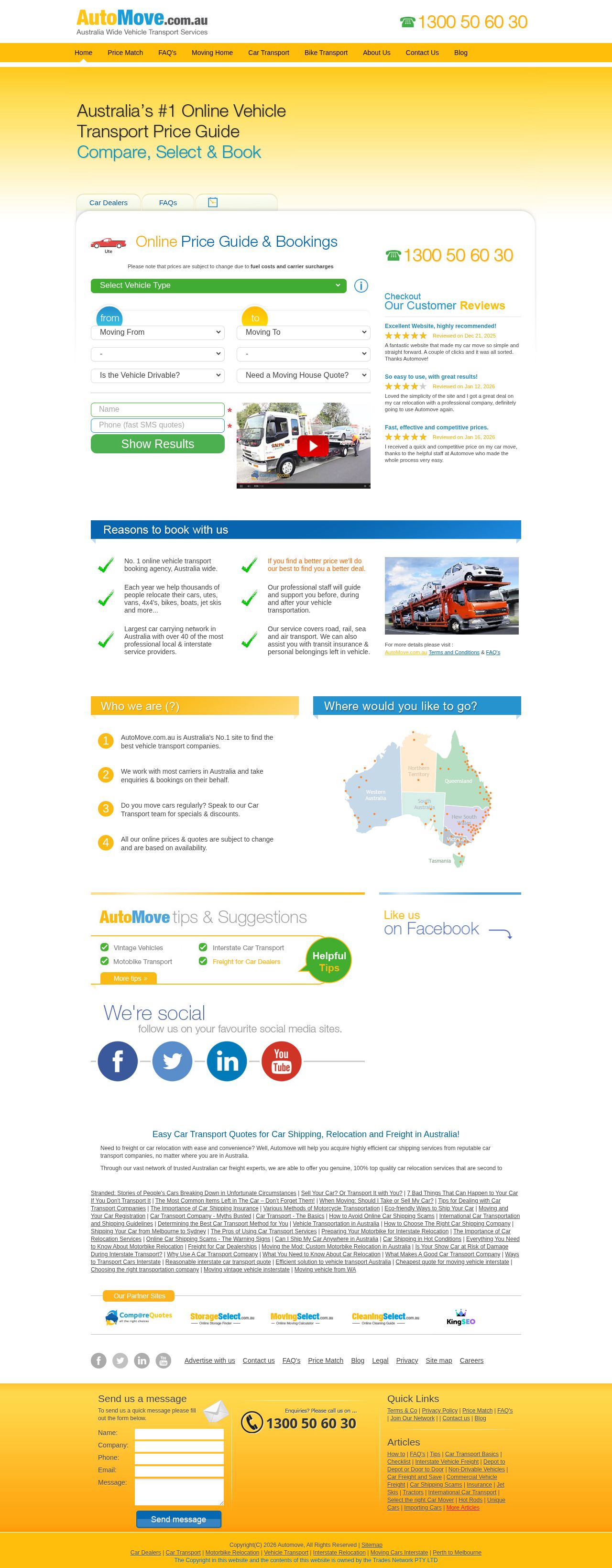 Auto Move website