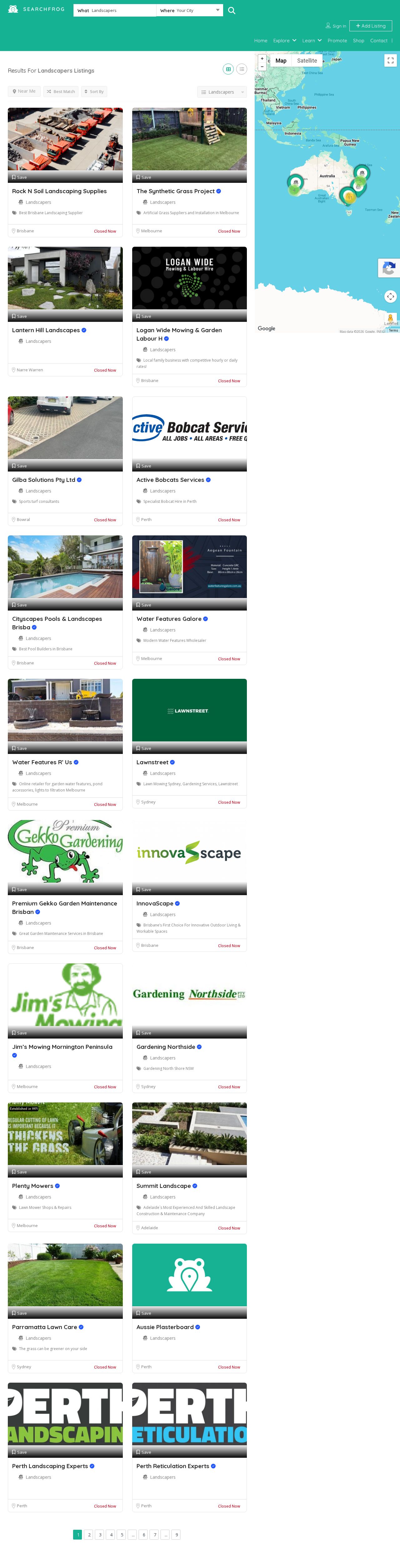 Crazy Paving website