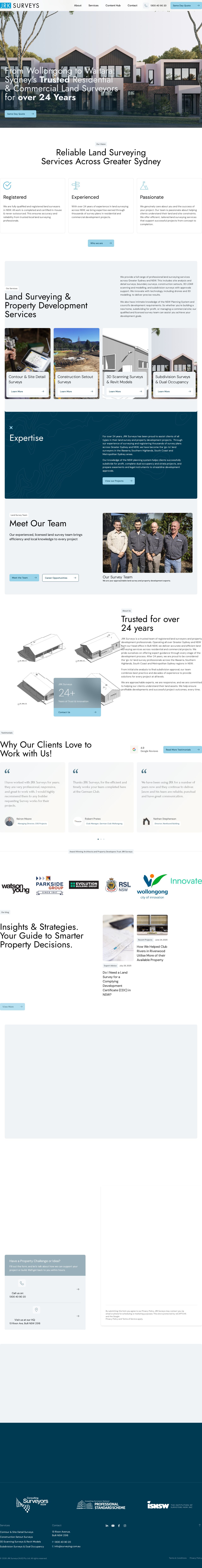 JRK Surveys Pty Ltd website