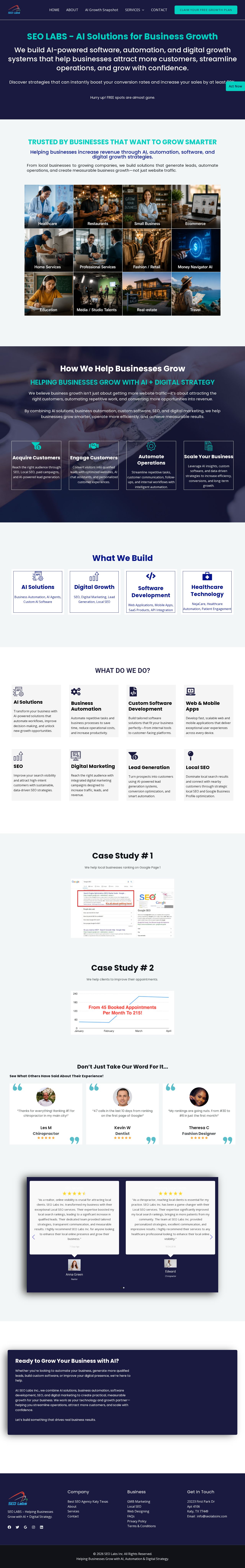 Internet Business Strategies website