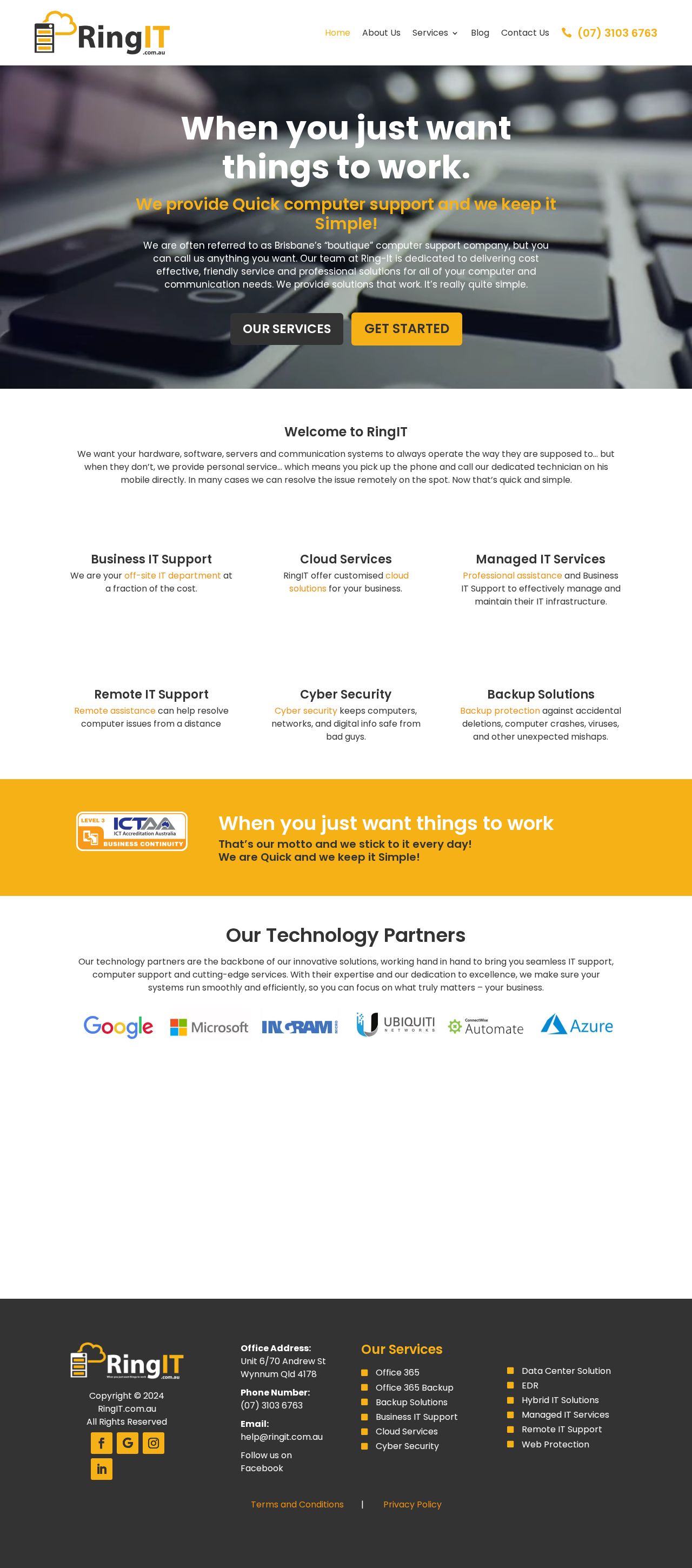 RingIT website