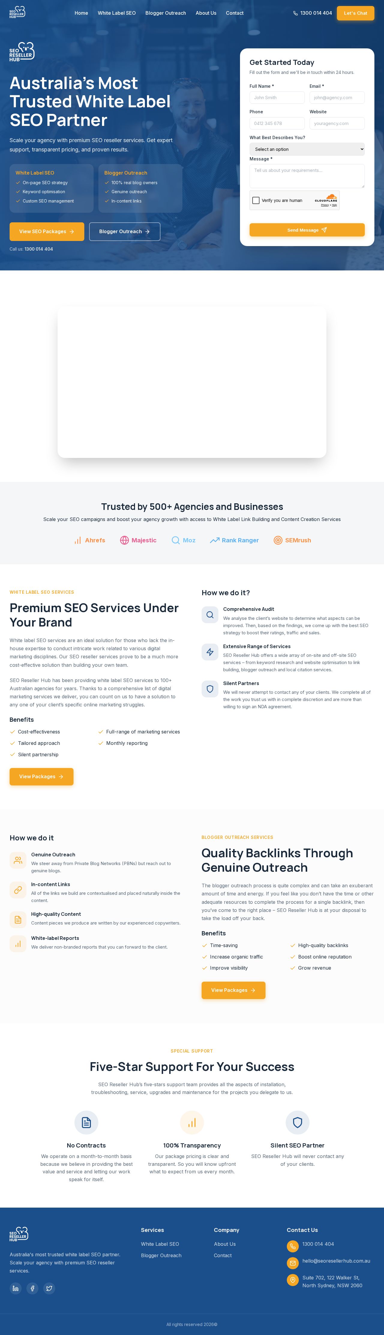 SEO Reseller website