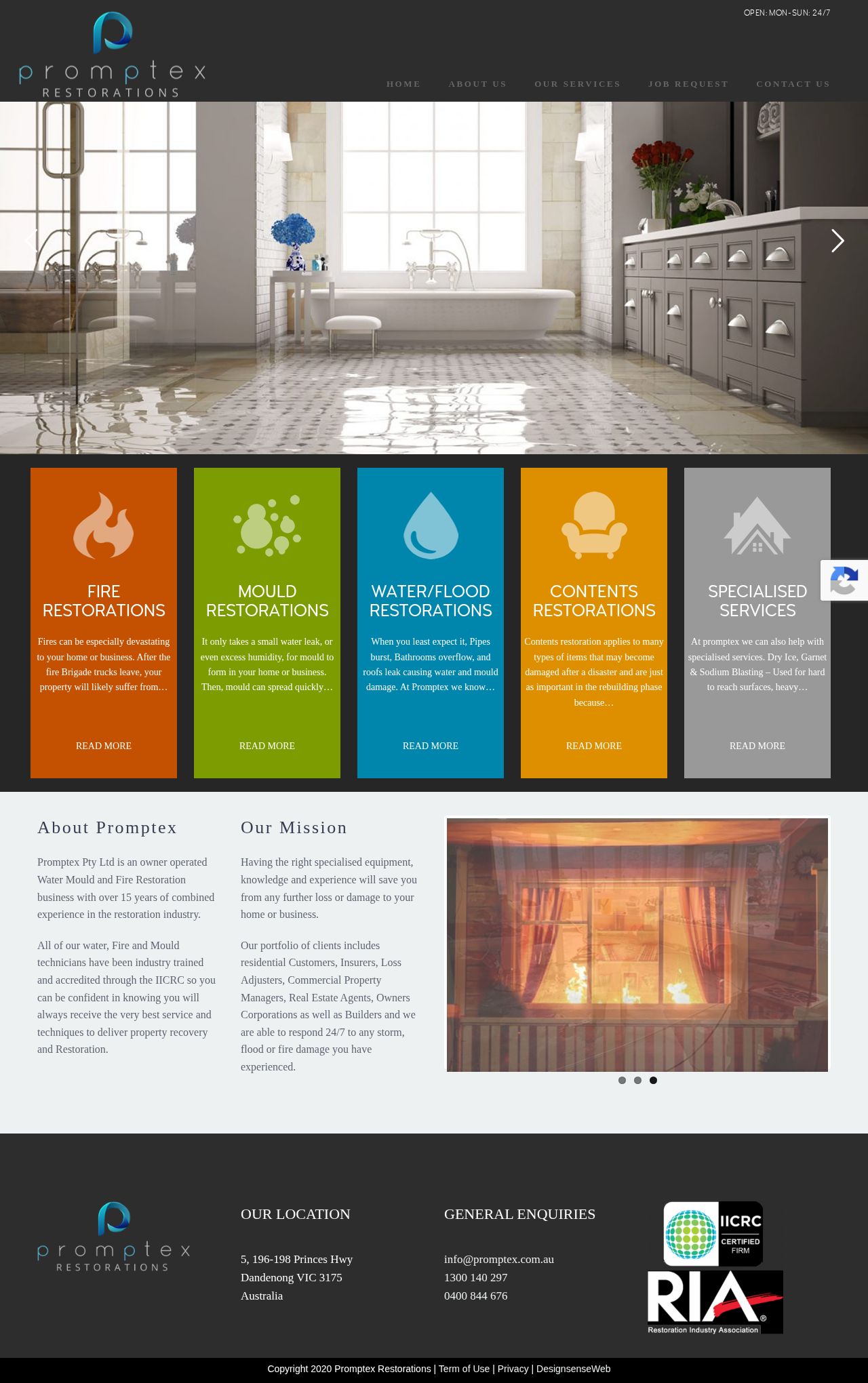 Complex Cleaning Services (AUST) Pty Ltd website