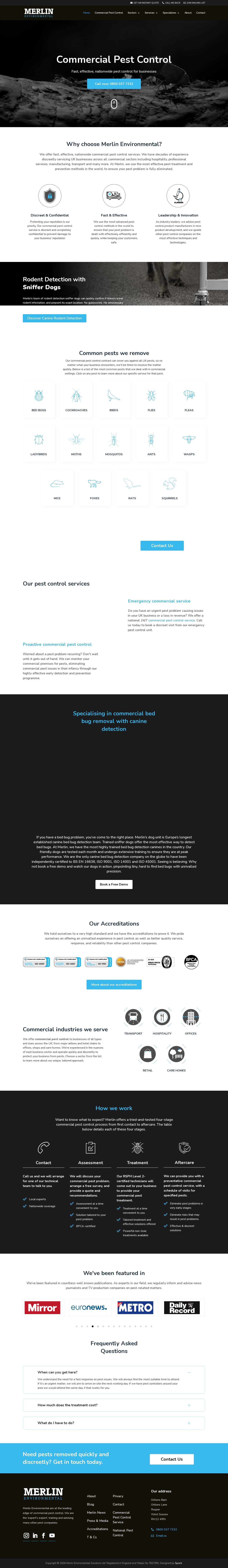 Treatment for bed bugs website