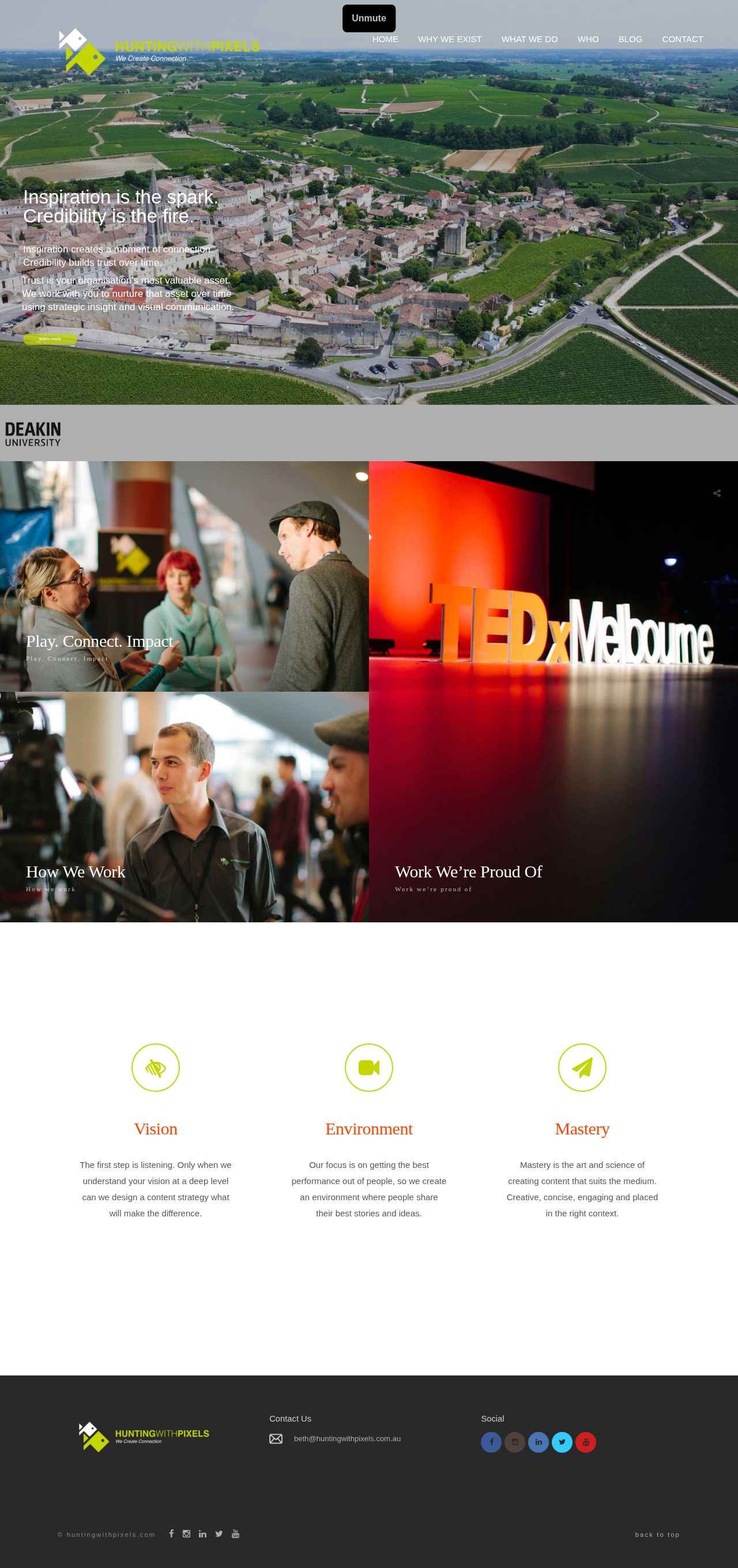 Hunting With Pixels website