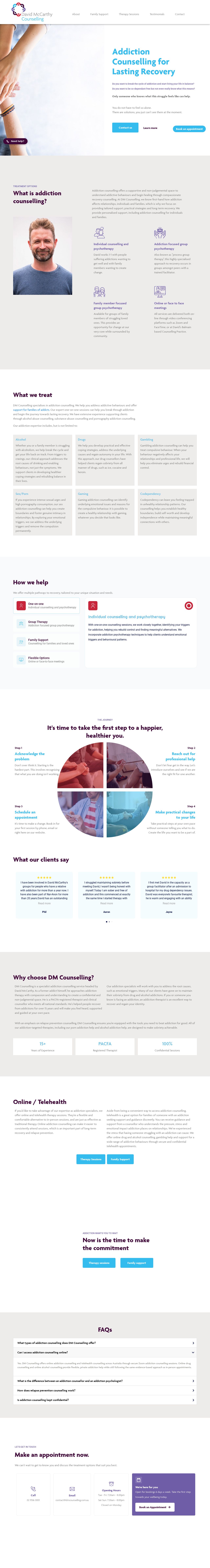 DM Counselling website