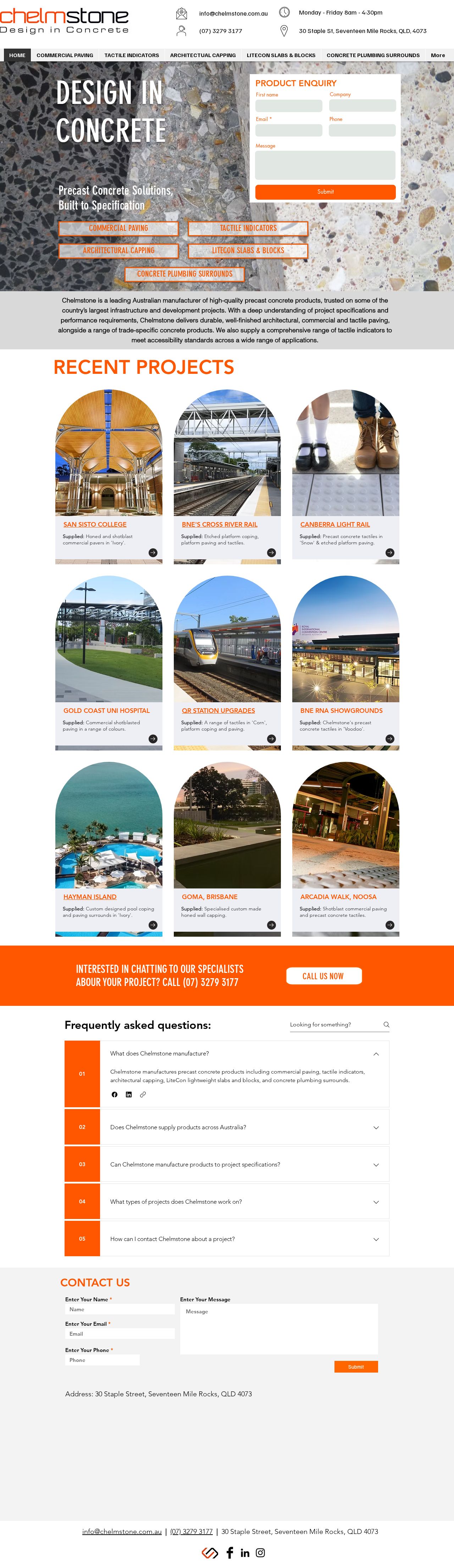 Chelmstone website