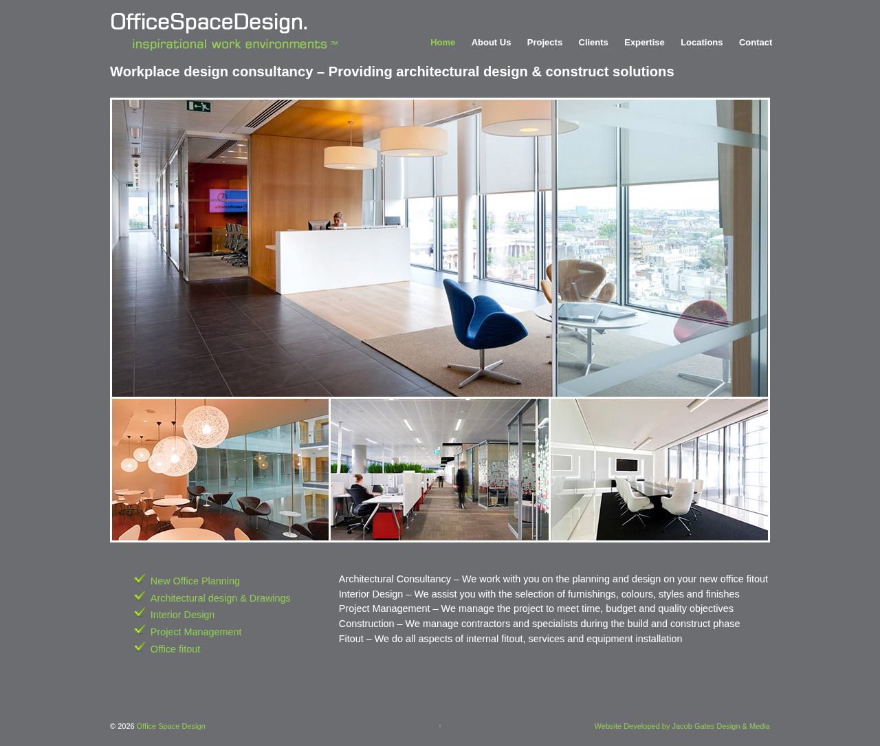 Office Space Design website