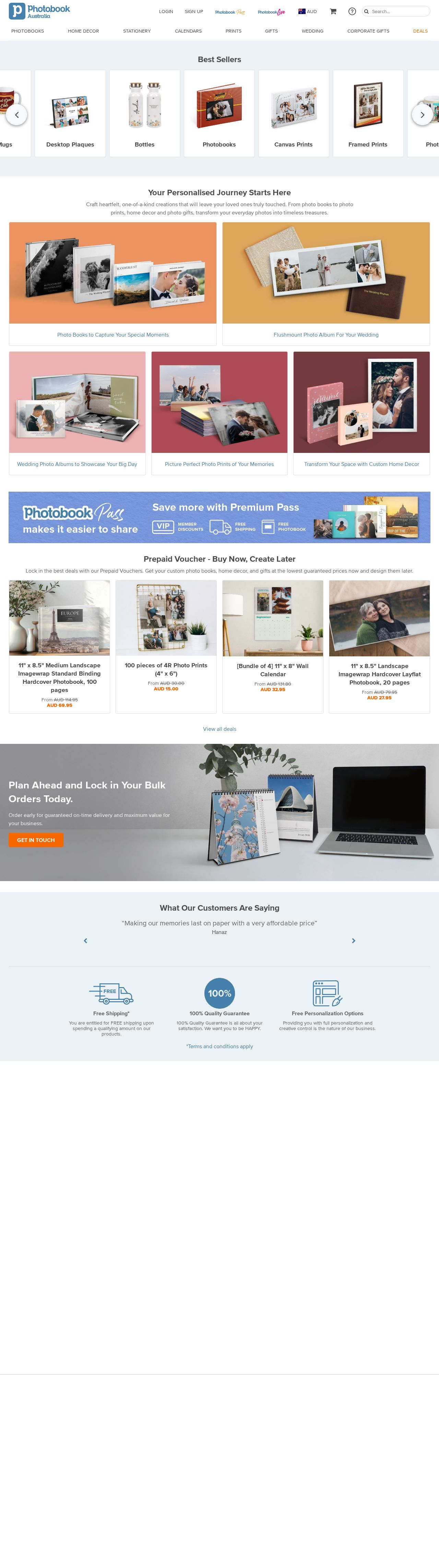 Photobook Australia Pty Ltd website