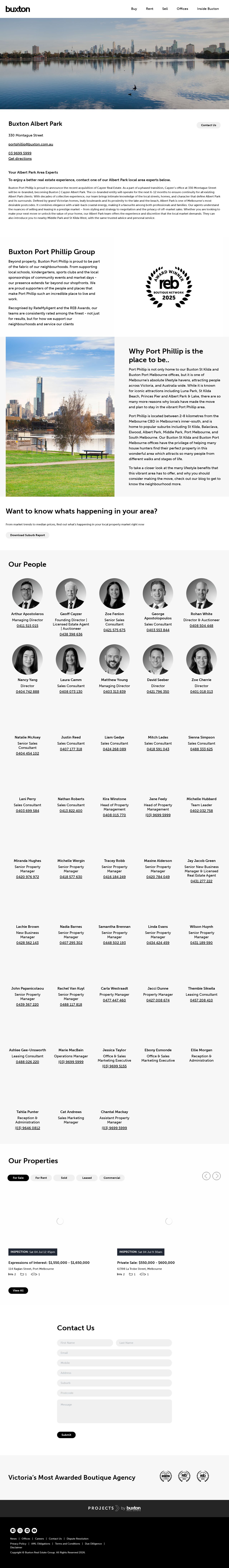 Cayzer Real Estate website
