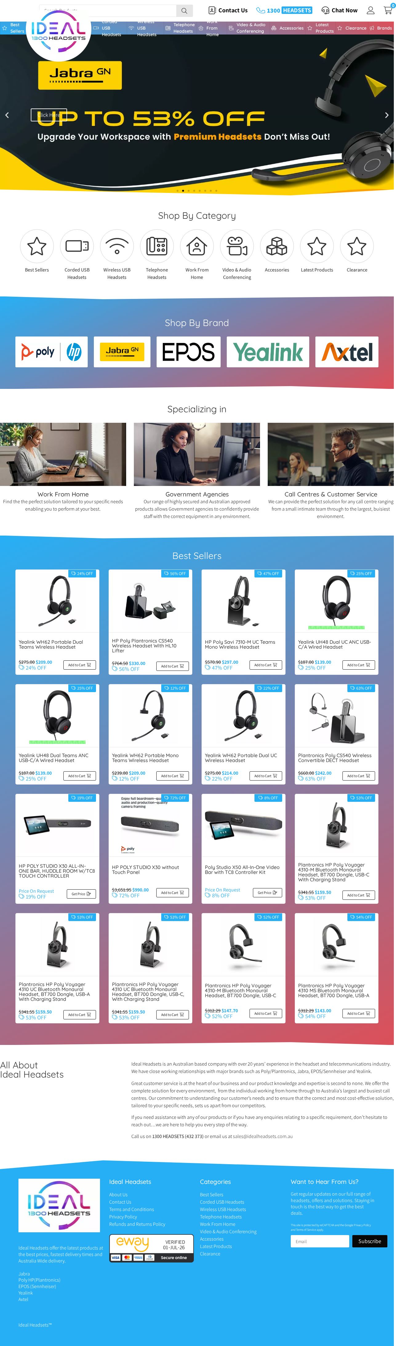 headsetsolutions website