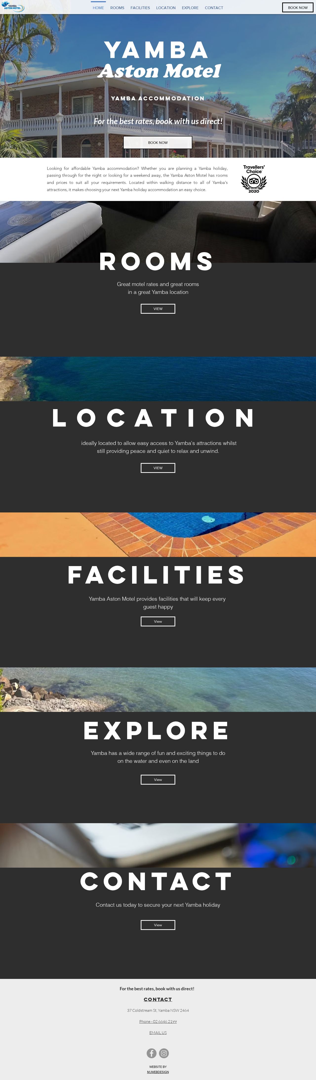 Aston Motel - Accommodation Yamba website