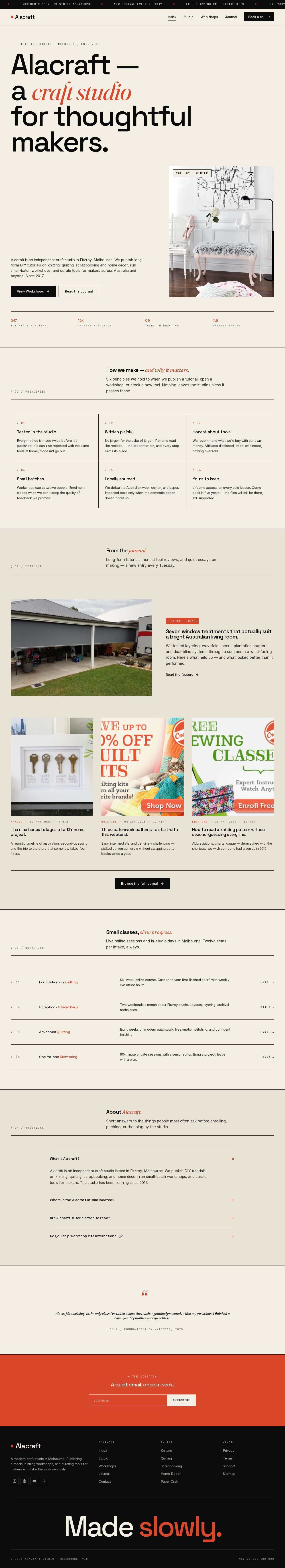 alacraft website