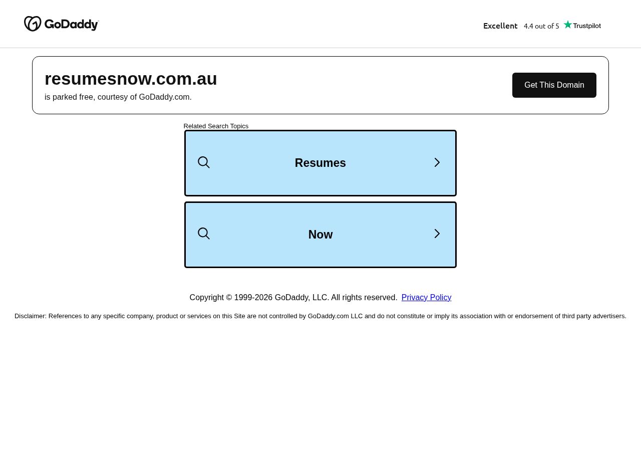 Resumes Now website