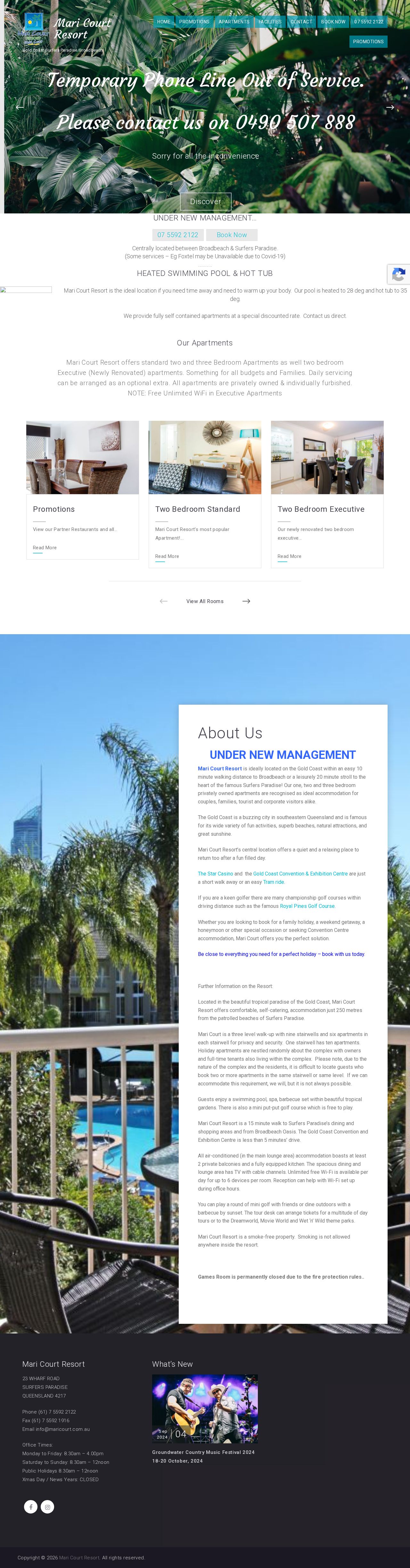 Comfort Inn & Suites Mari Court website