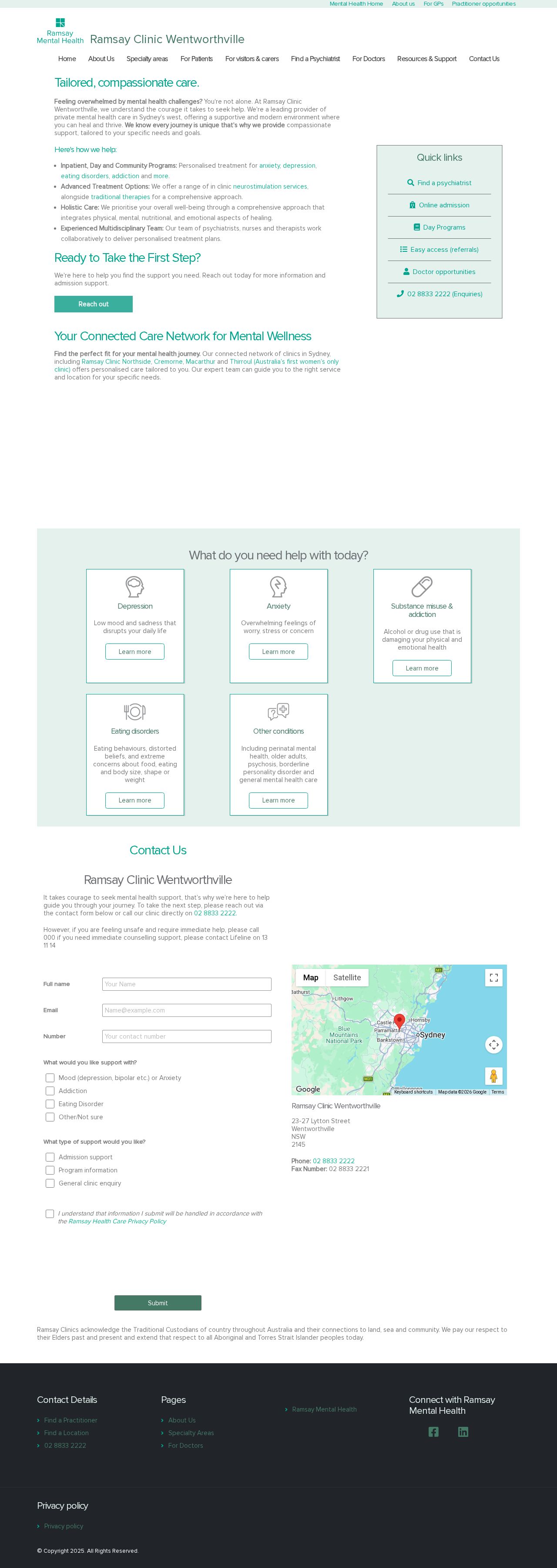 Northside West website