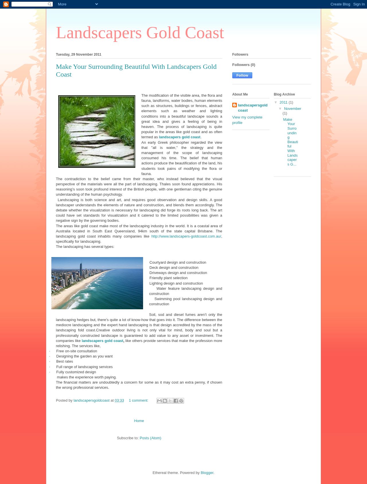landscapers gold coast website