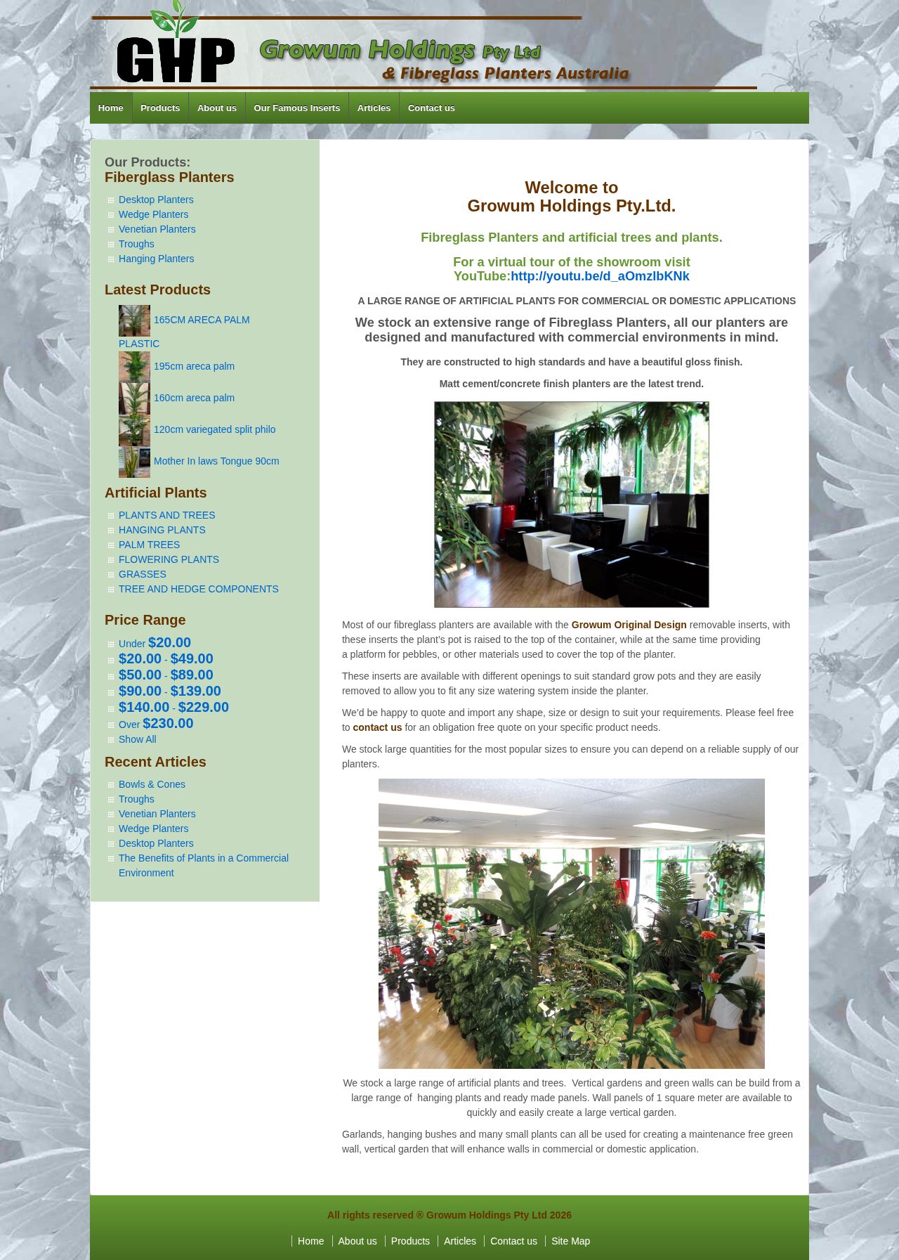 Growum Holdings Pty Ltd website
