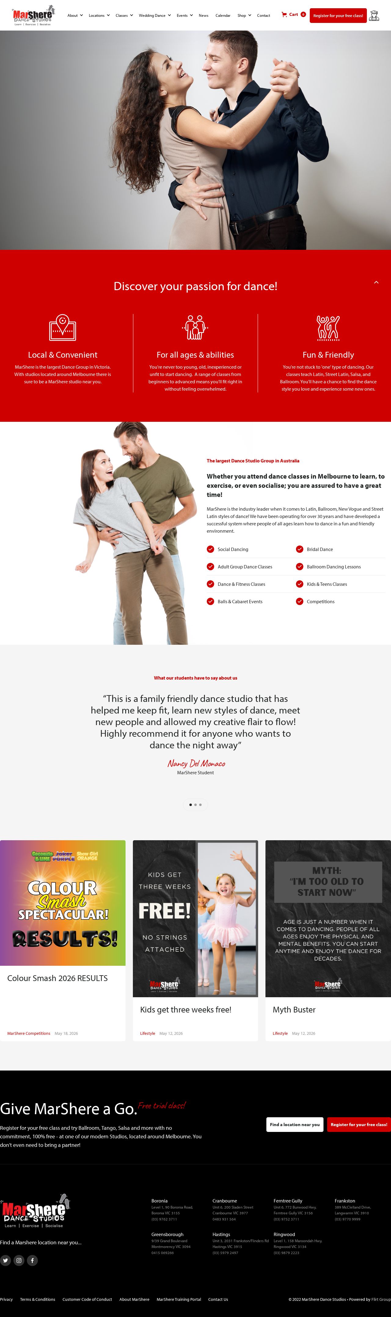 Wedding Dance Lessons Melbourne website