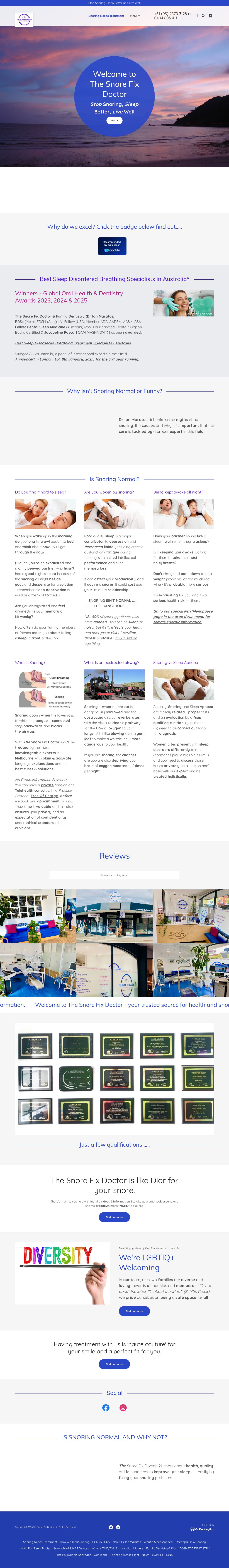 Dr Ian Maratos website