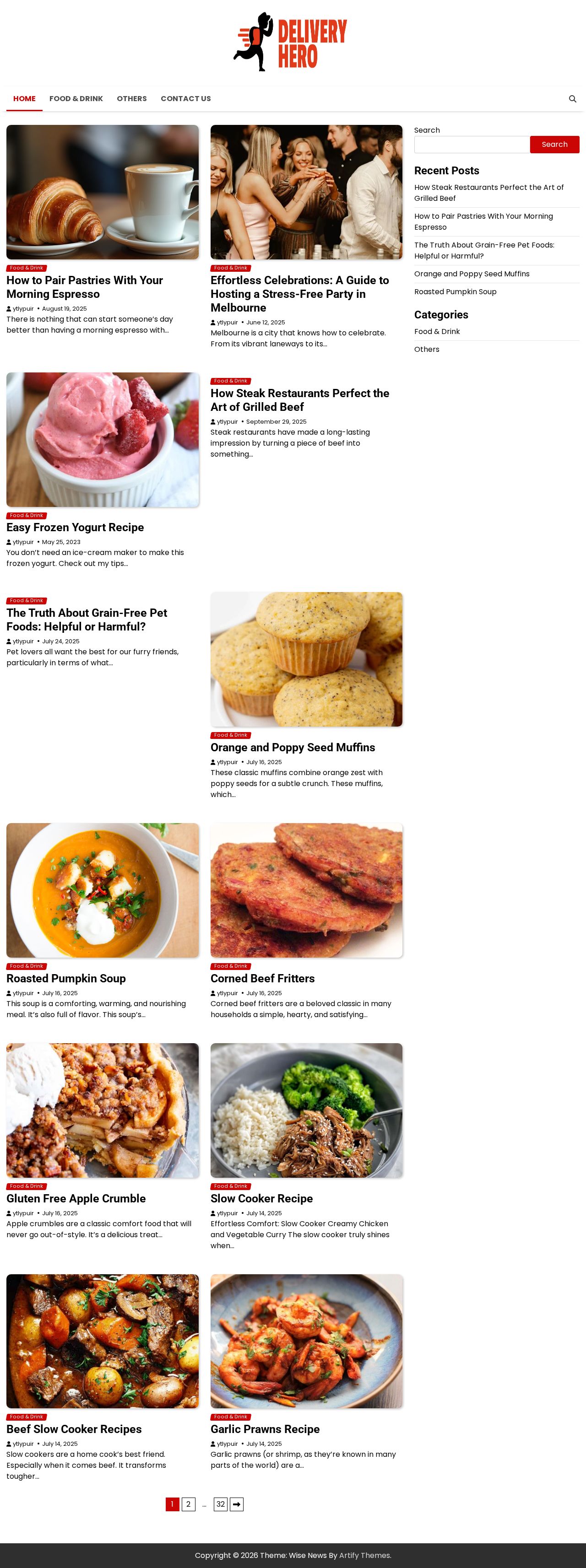 Delivery Hero Australia website