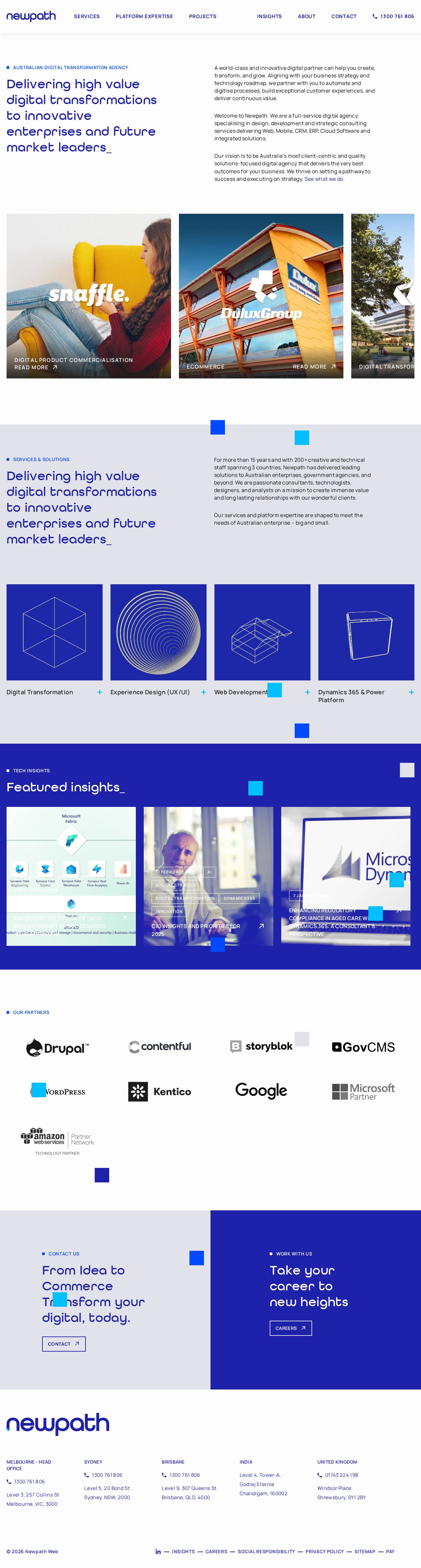 Newpath WEB website