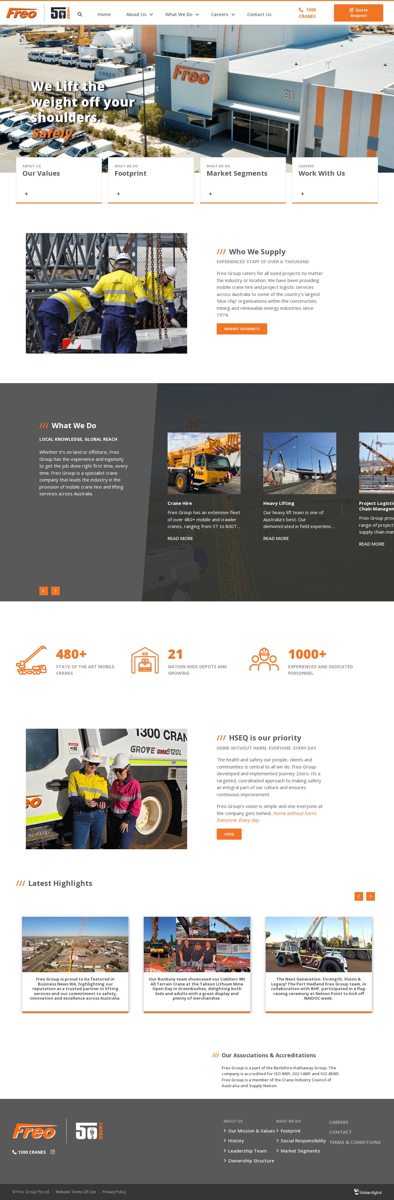 Freo Group website