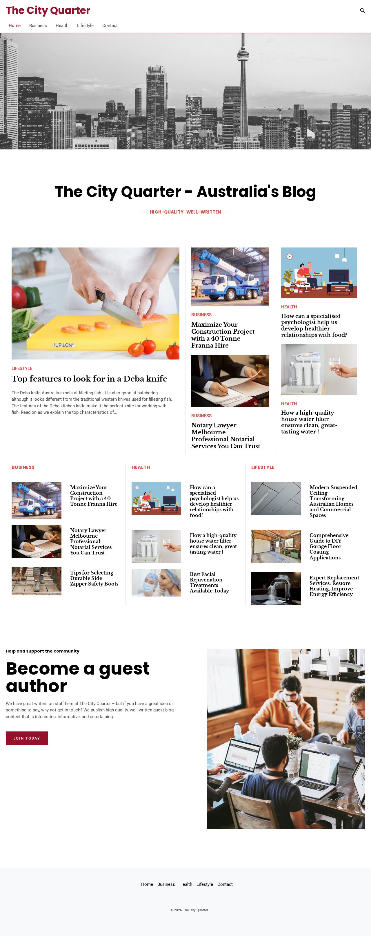 The City Quarter website