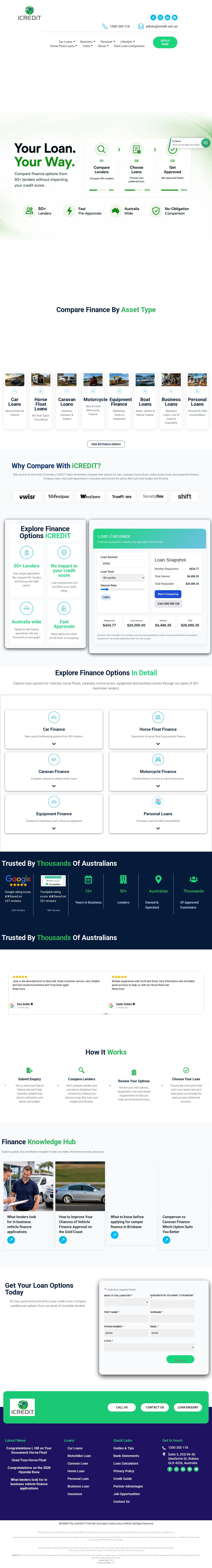 iCREDiT website