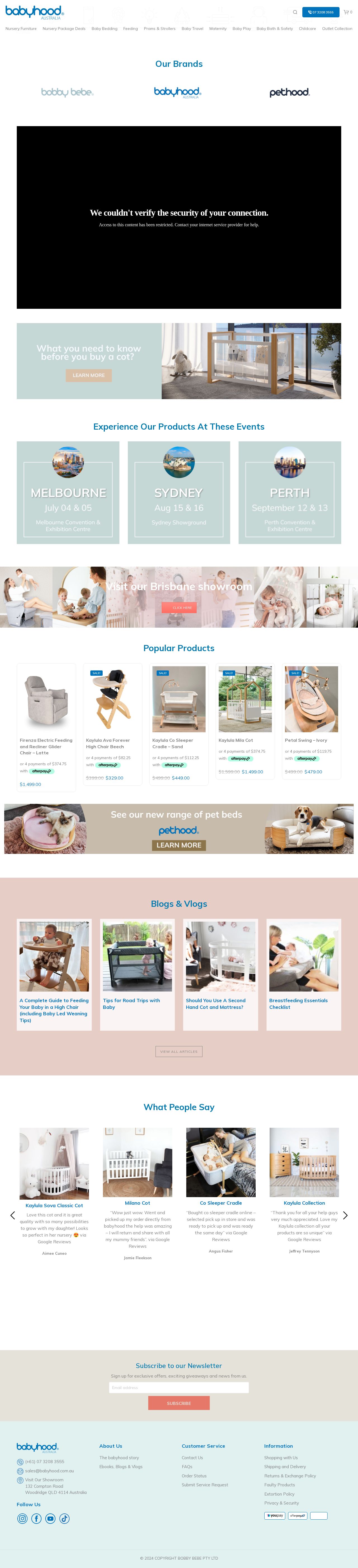 babyhood website