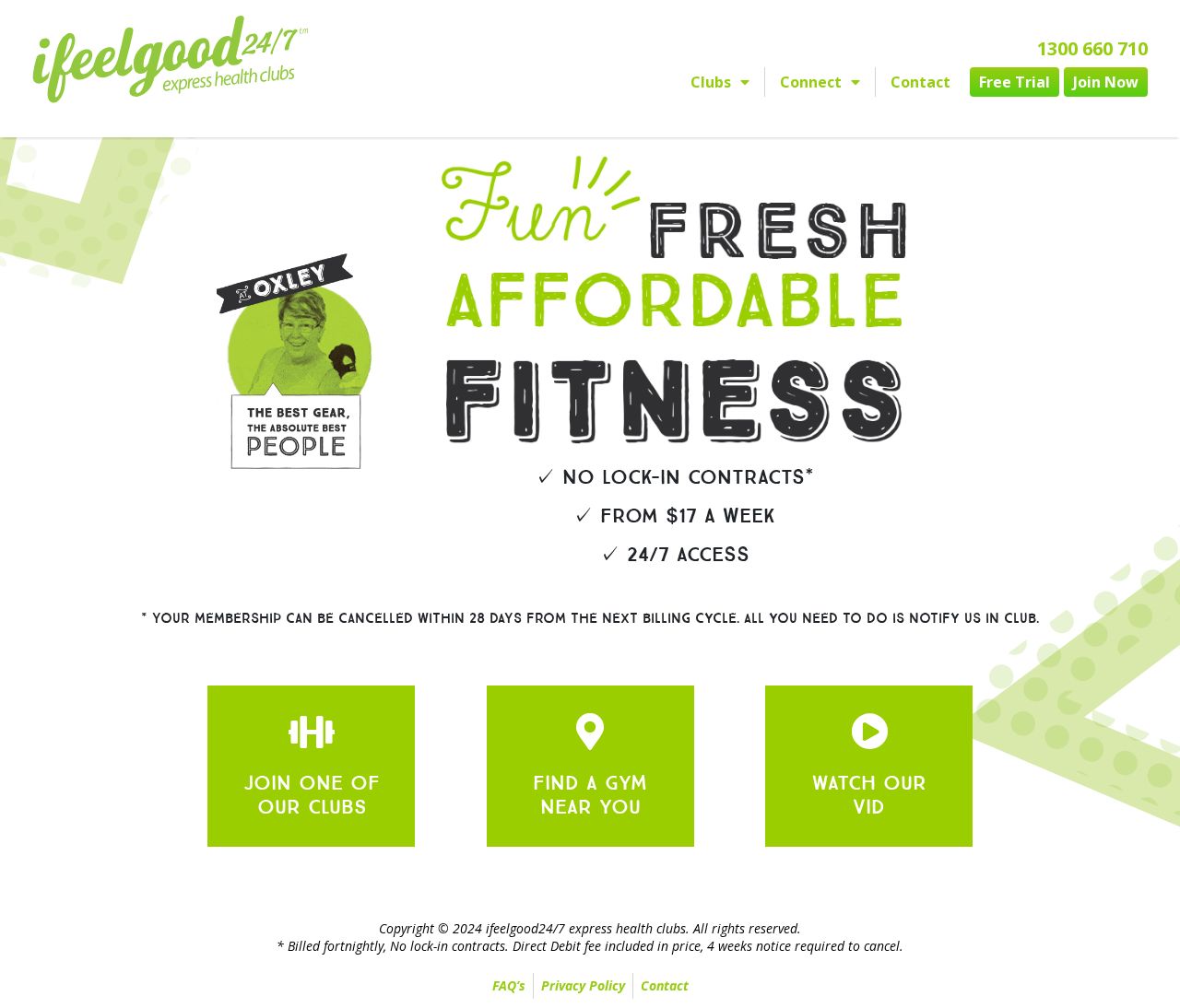 I Feel Good 24/7 website