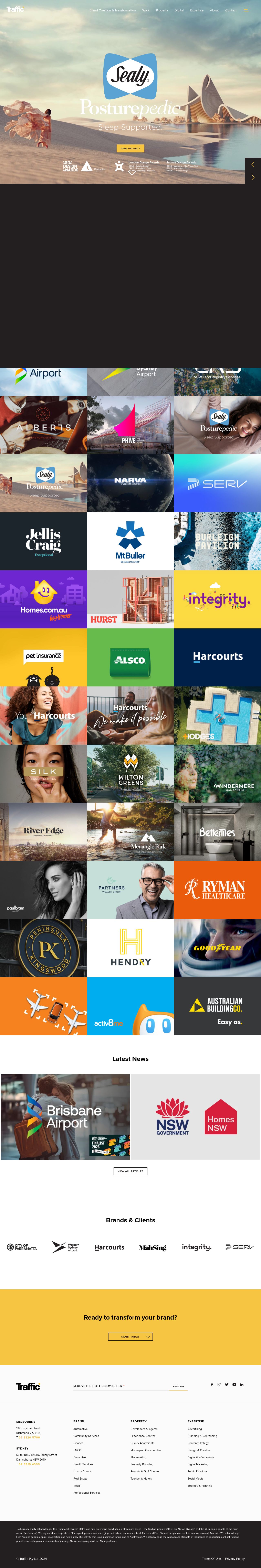 Brand Marketing website