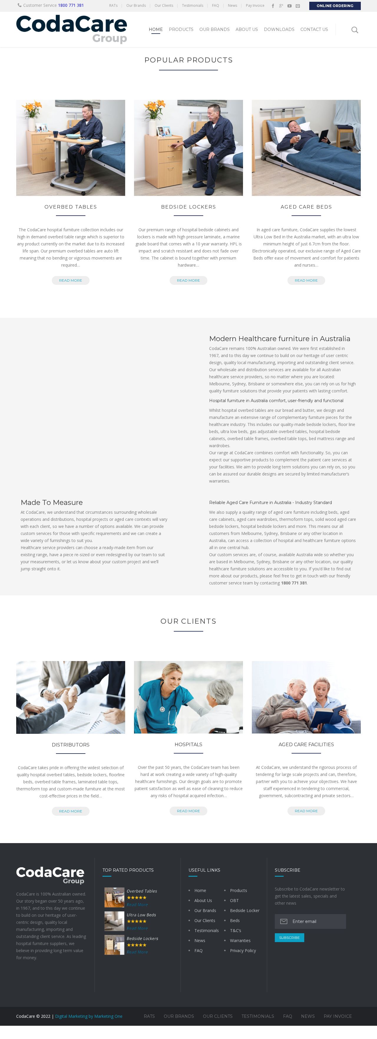 Coda Care website