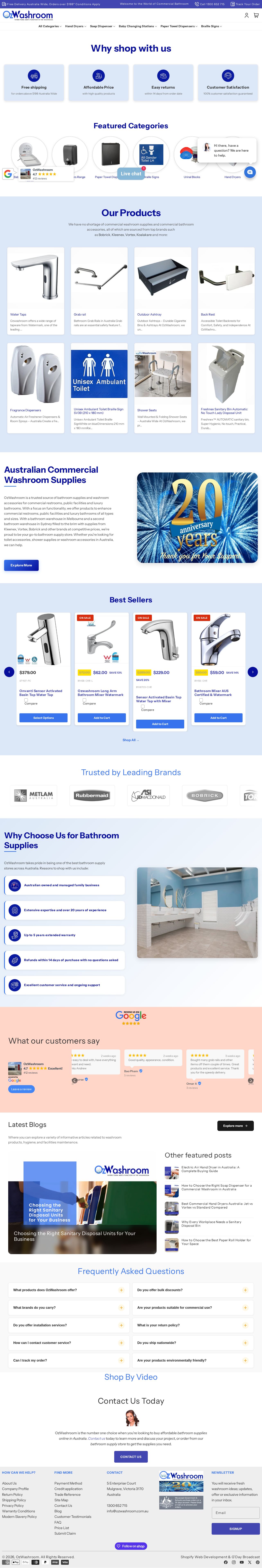 ozwashroom website