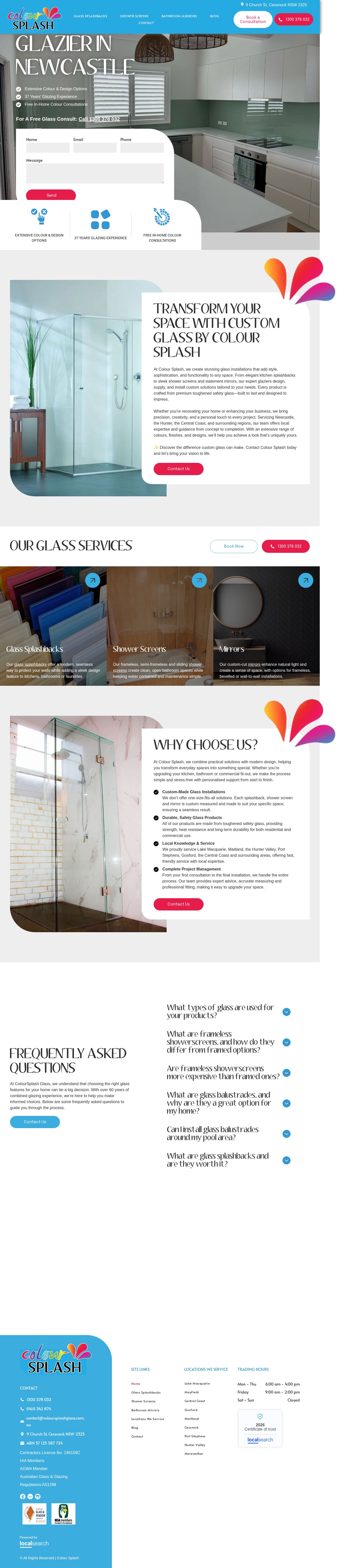 Colour Splash website