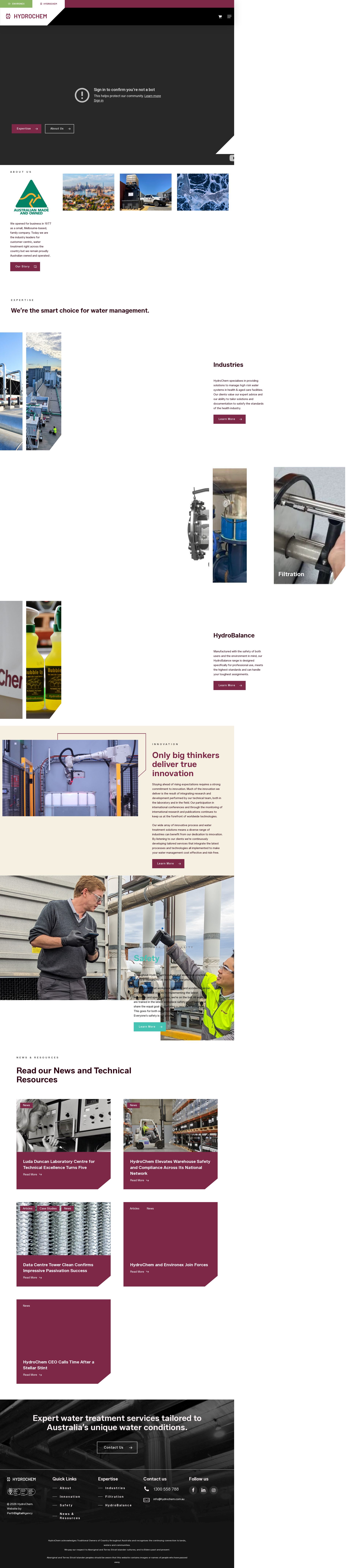 HydroChem website