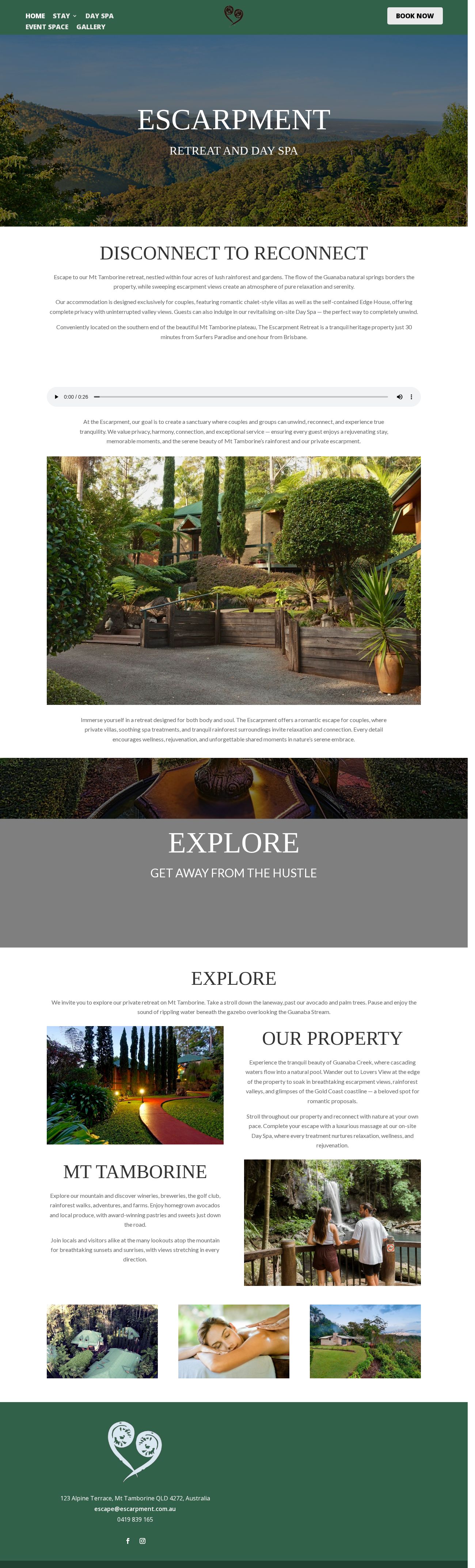 mt tamborine website