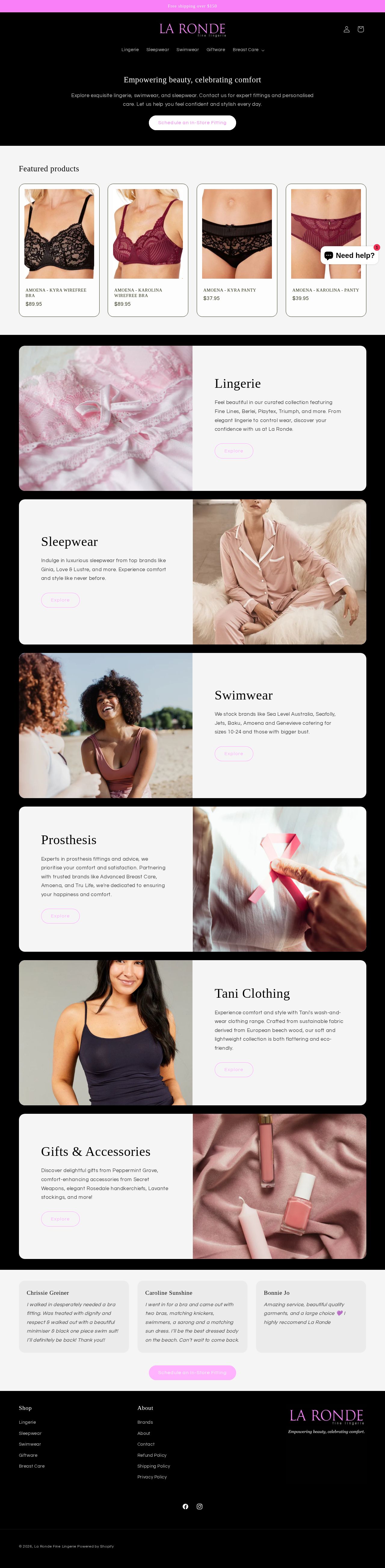 La Ronde website