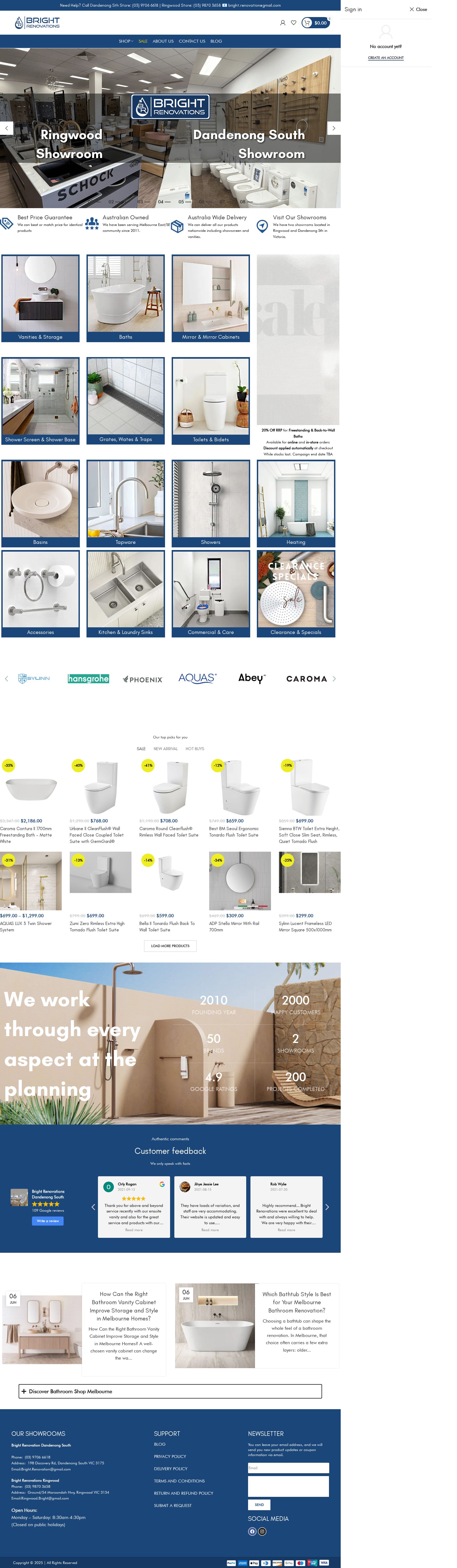Bright Renovation International website